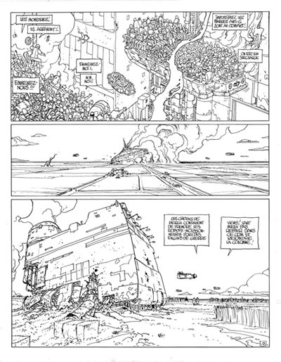 Image result for moebius drawing incal